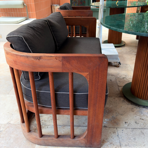 Iroko Cozy Double Garden Sofa