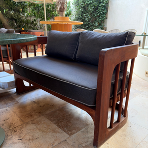 Iroko Cozy Double Garden Sofa