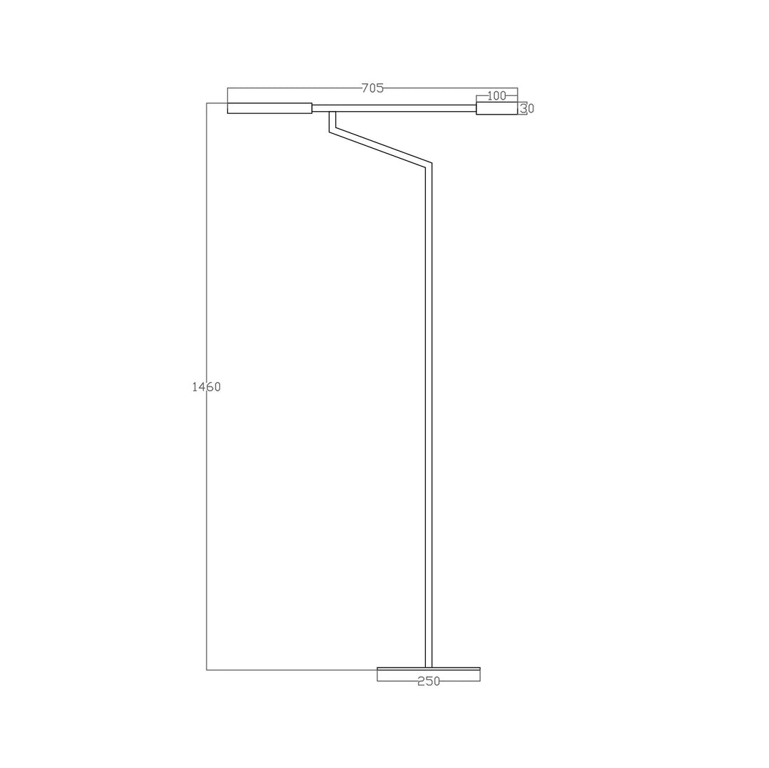 Dekoratif Soloist Led Lambader 145cm - 3