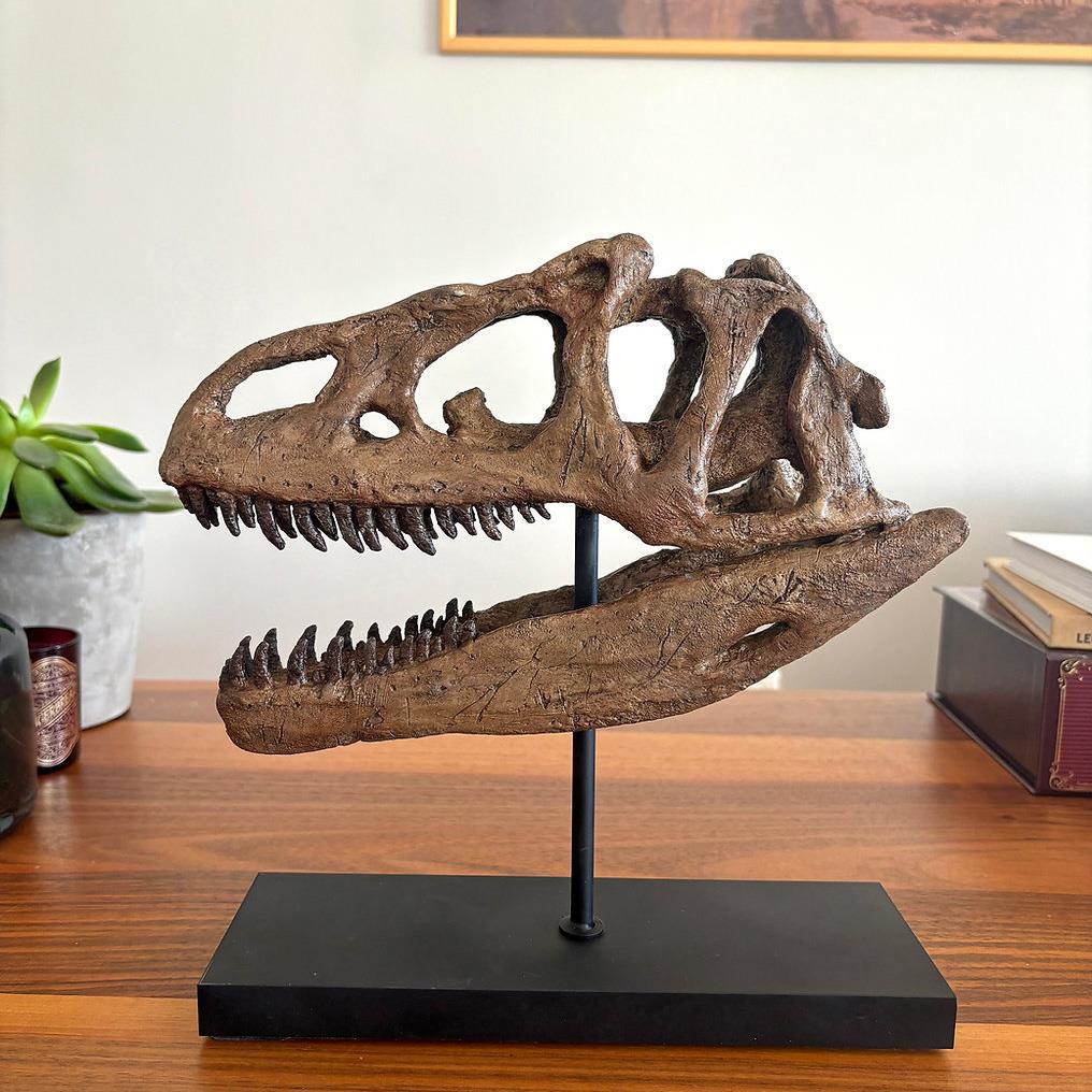 Allosaurus Seramik Heykel