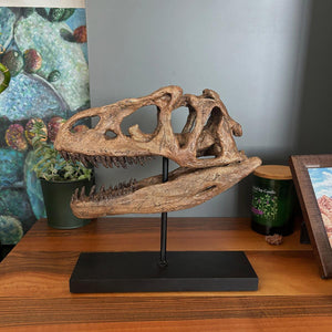 Allosaurus Seramik Heykel