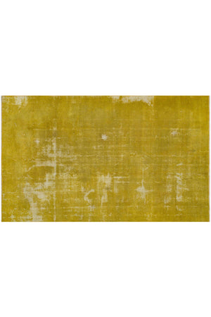 Antique Patterned Mustard Vintage Carpet