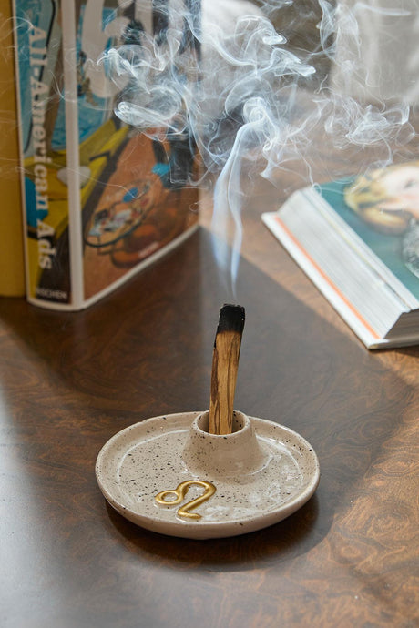 Leo Themed Incense Burner