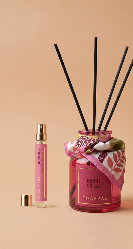 Blush Musk Çubuklu Oda Kokusu, gerçek stil çekimi - Chappal