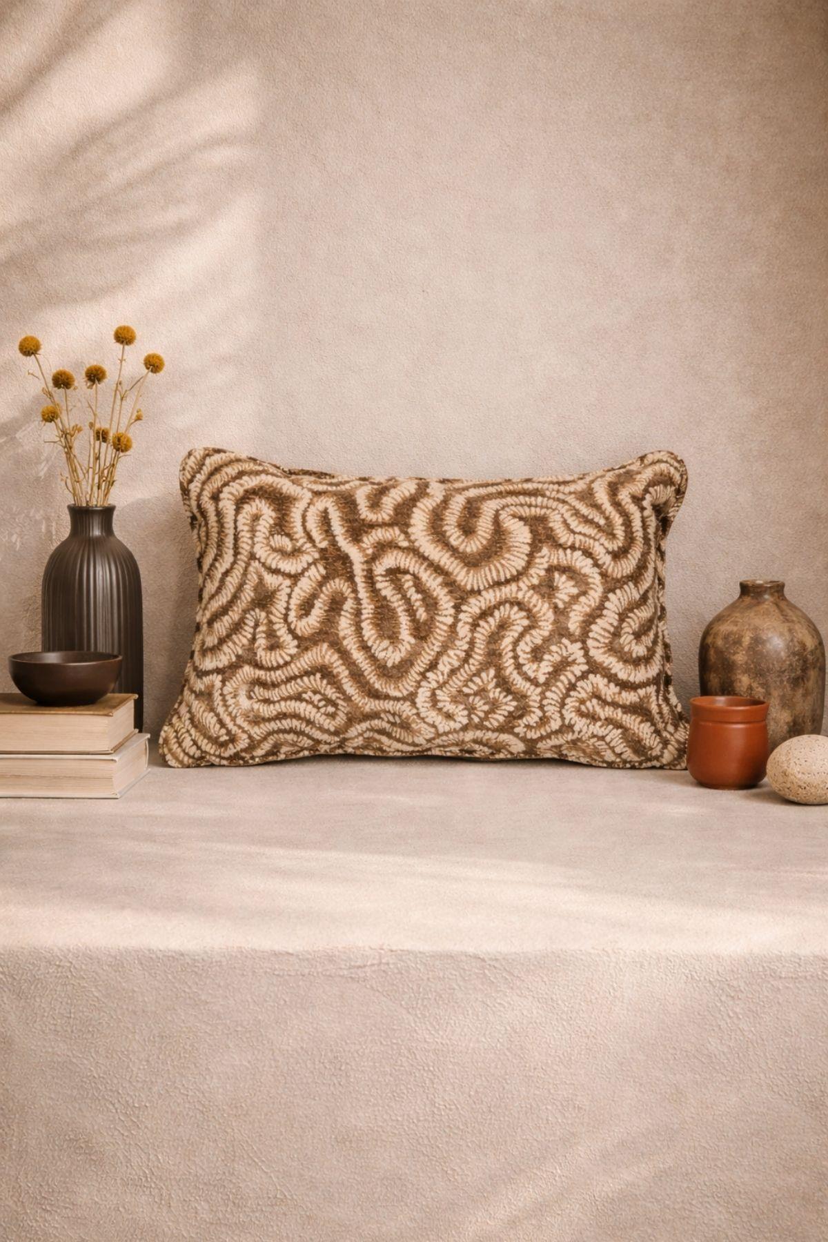 Çizgi Desenli Kırlent