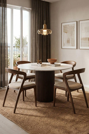 Cozy Marble Dining Table