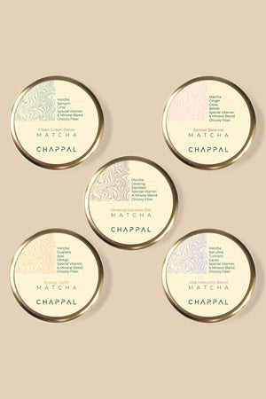 Daily Wellness Matcha Set 5'li Özel Karışım - Chappal