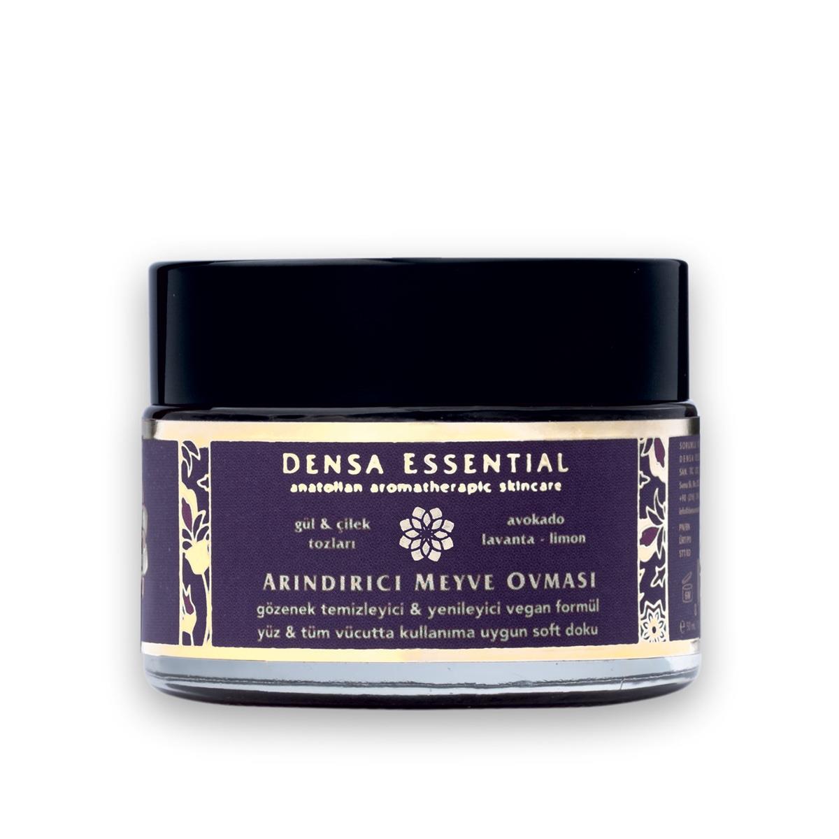 Densa Essential Işılıtılı Meyve Ovması - Doğal Peeling Etkili Arındırıcı & Gözenek Temizleyici 50 ml