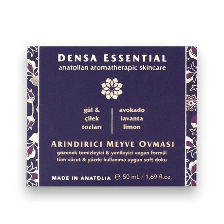 Densa Essential Işılıtılı Meyve Ovması - Doğal Peeling Etkili Arındırıcı & Gözenek Temizleyici 50 ml