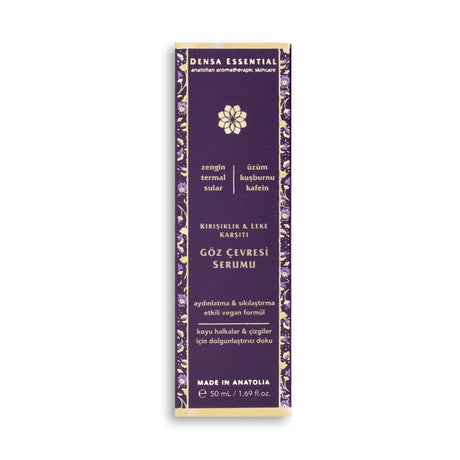 Densa Essential Kırışıklık & Leke Karşıtı Göz Çevresi Serumu 50 ml Koyu Halka Torbalanma Karşıtı/Aydınlatıcı/Nemlendirici/Canlandırıcı