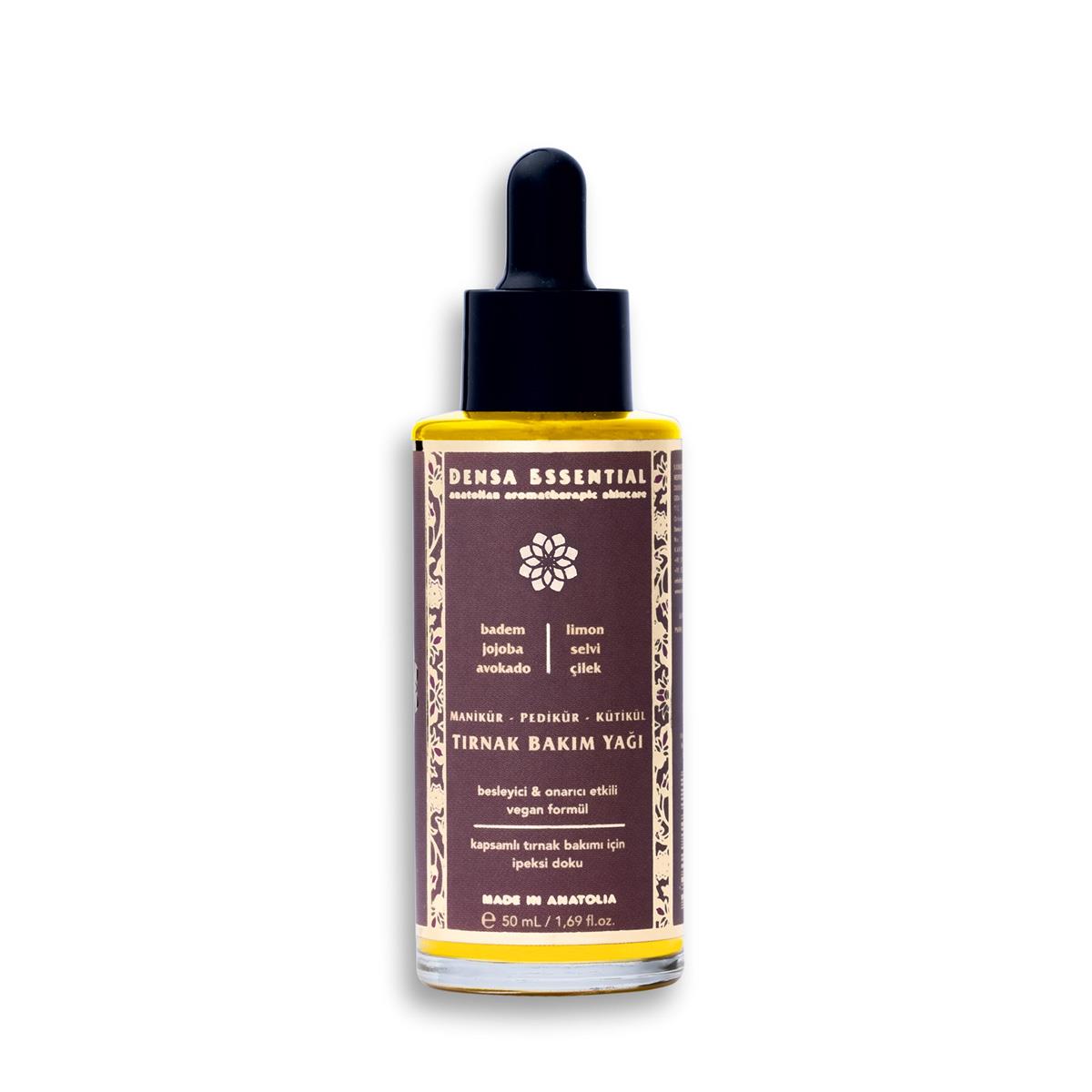 Densa Essential Manikür, Pedikür, Kütikül Tırnak Bakım Yağı 50 ml / Besleyici/Parlatıcı/Güçlendirici Bakım