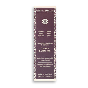 Densa Essential Manikür, Pedikür, Kütikül Tırnak Bakım Yağı 50 ml / Besleyici/Parlatıcı/Güçlendirici Bakım