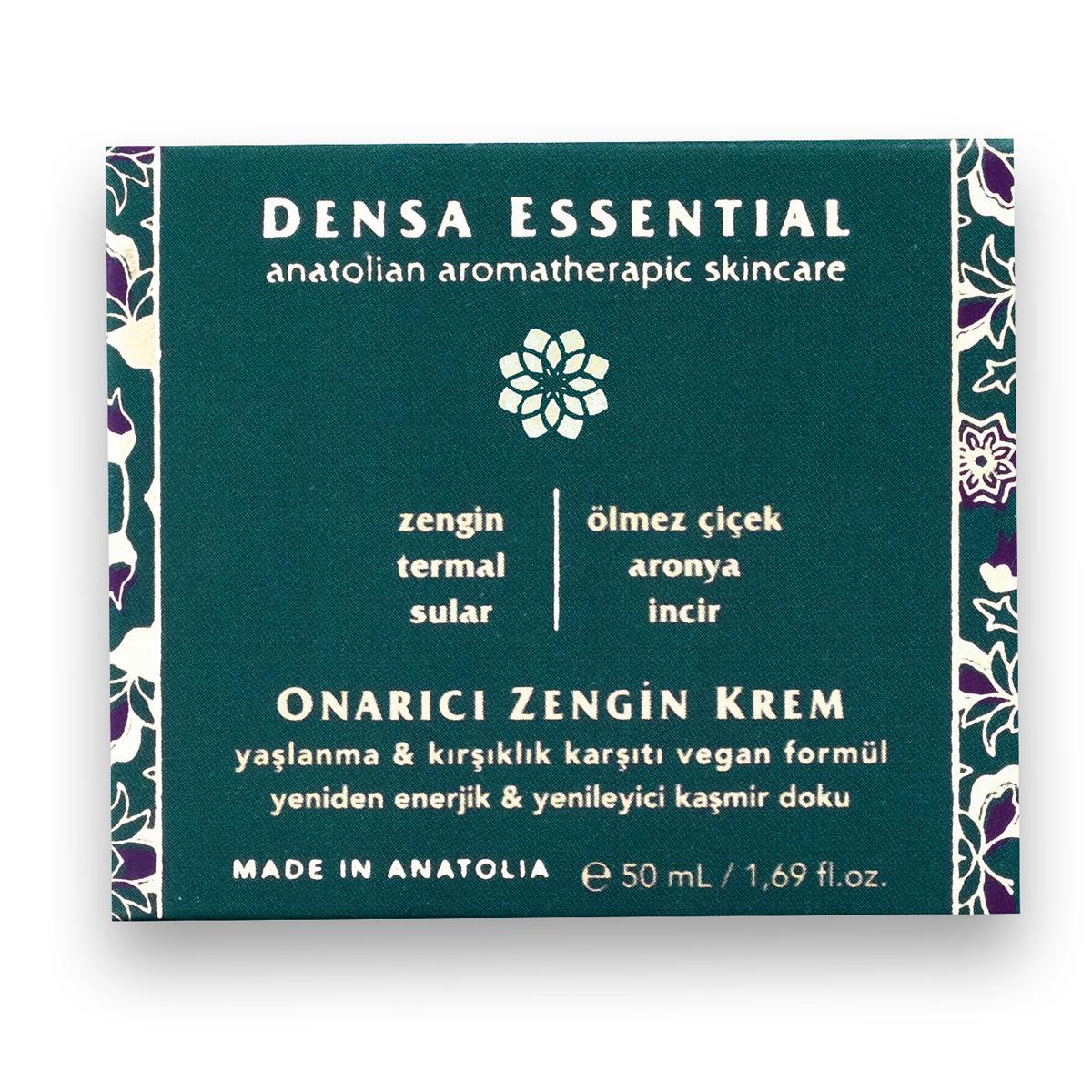 Densa Essential Yaşlanma & Kırışıklık Karşıtı Onarıcı Zengin Krem / AntiAge Global 50 ml Yeniden Enejik ve Canlı Cilt Görünümü