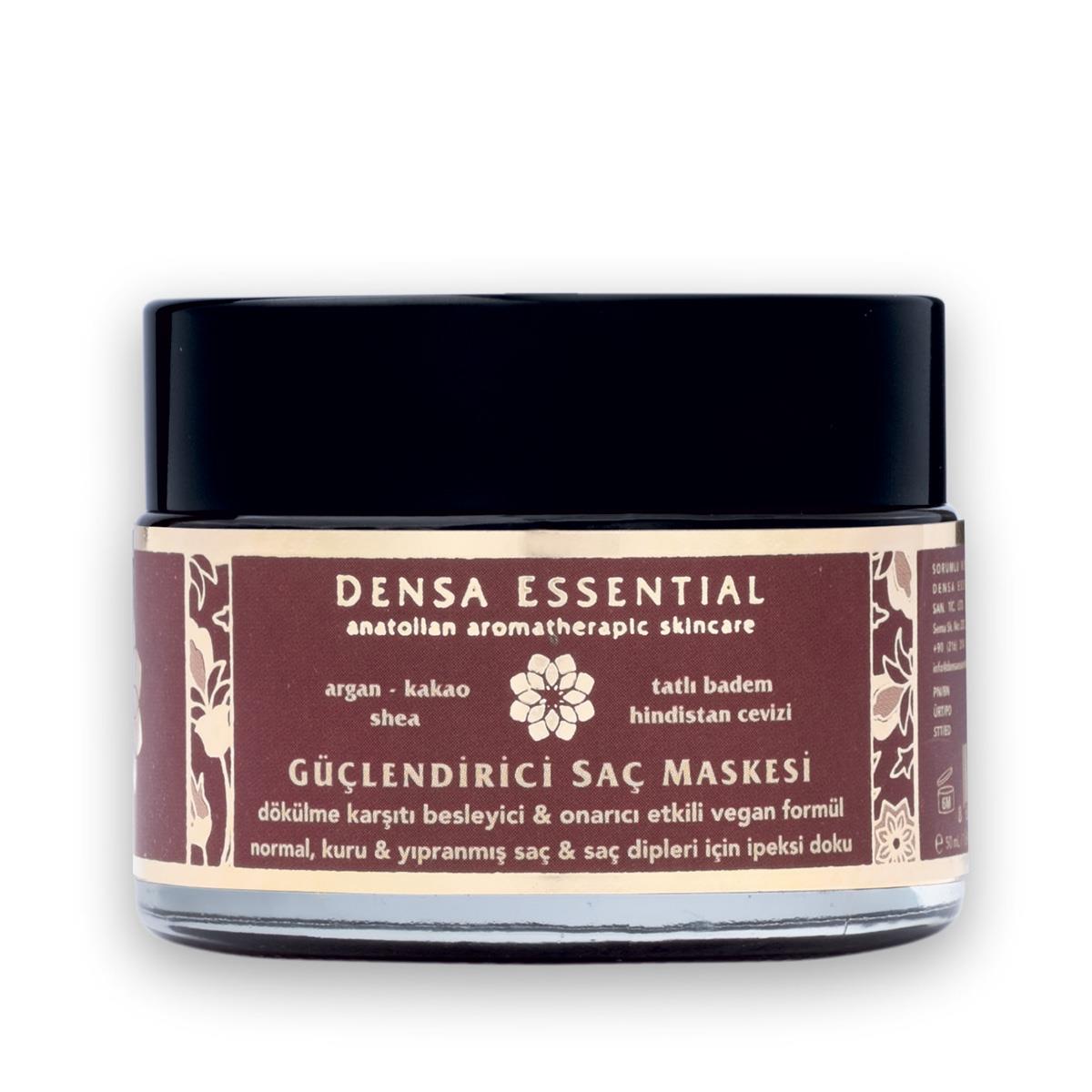 Densa Essential Yoğun Bakım Saç Maskesi Dökülme Karşıtı/Güçlendirici/Onarıcı/Besleyici 50 ml