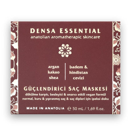 Densa Essential Yoğun Bakım Saç Maskesi Dökülme Karşıtı/Güçlendirici/Onarıcı/Besleyici 50 ml