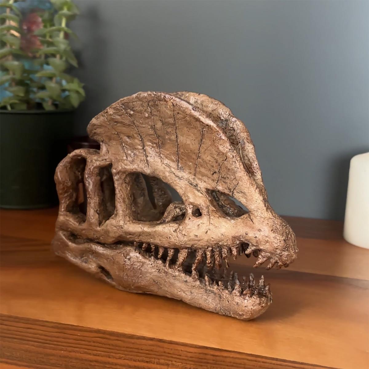 Dilophosaurus Mini Seramik Heykel