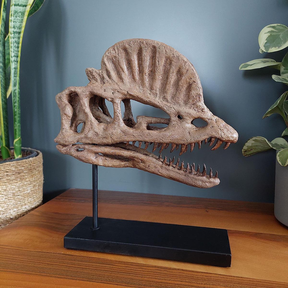 Dilophosaurus Seramik Heykel