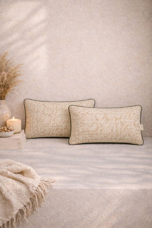Exclusive Khaki Trim Waist Cushion Pillow
