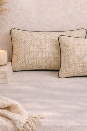 Exclusive Khaki Trim Waist Cushion Pillow
