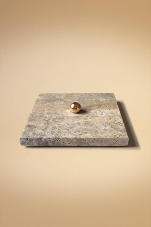 Gümüş Traverten Stick Tütsülük