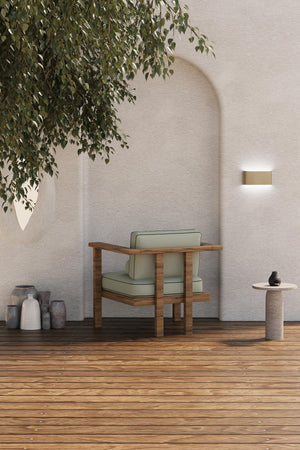 Harmony Iroko Wooden Armchair