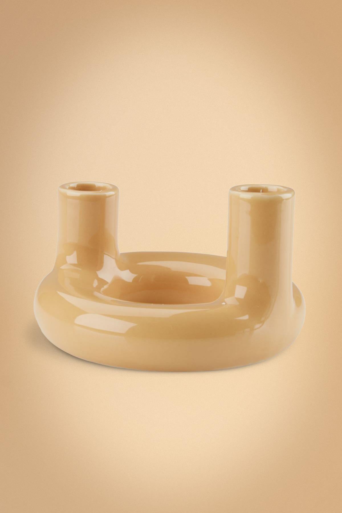 Hola Ceramic Candlestick