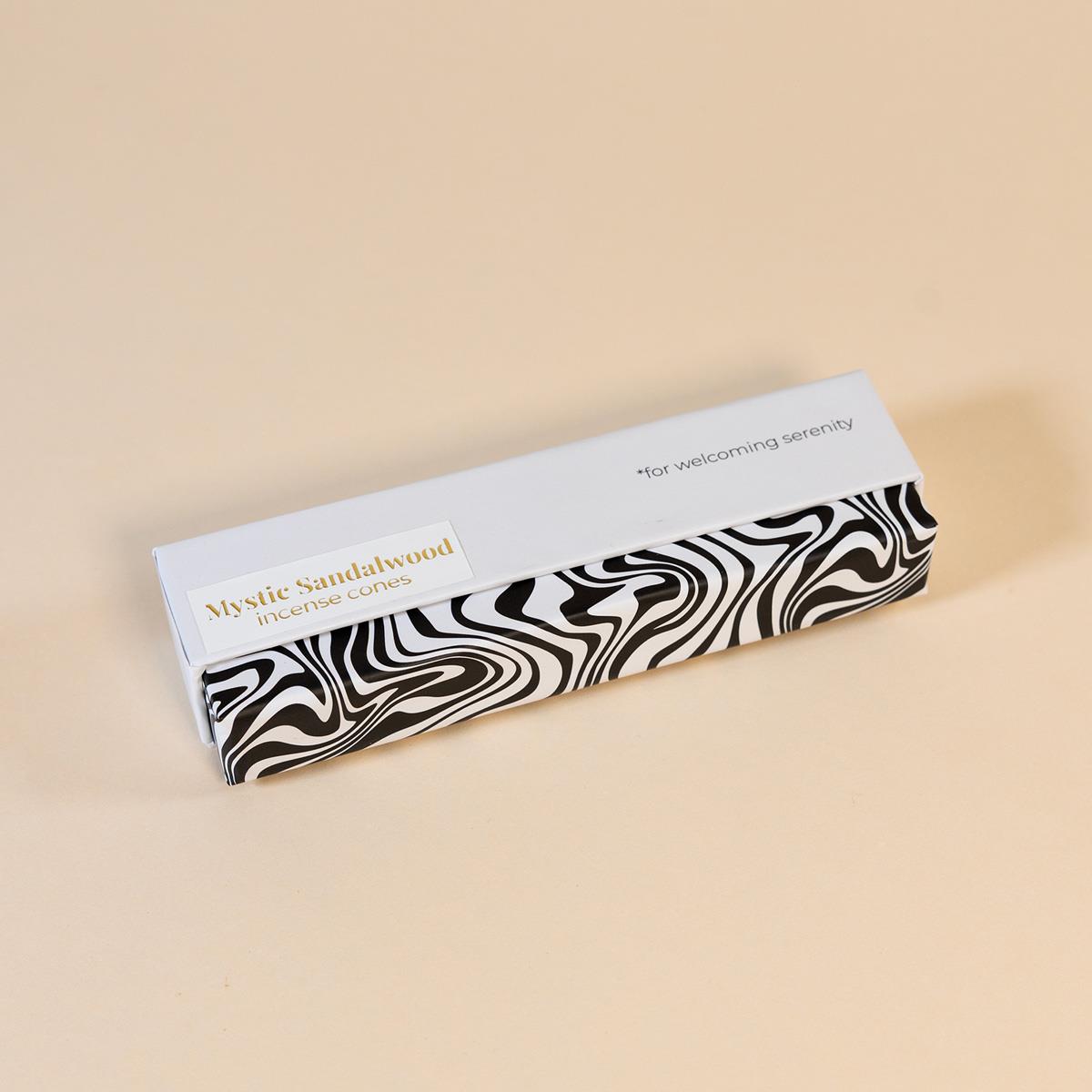 Mystic Sandalwood Cone Incense 10 pieces
