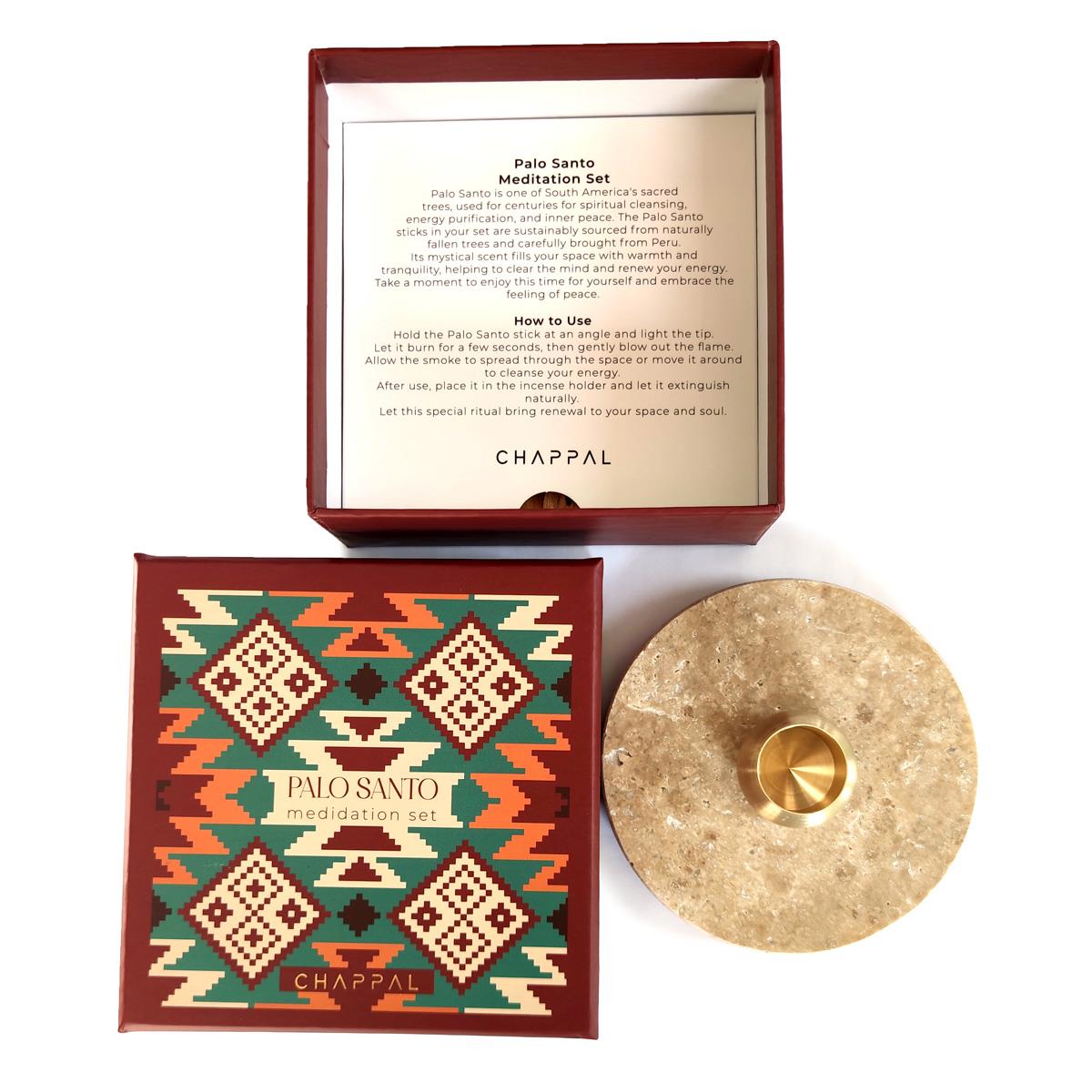 Palo Santo Meditasyon Seti