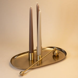 Brass Color Steel Tray