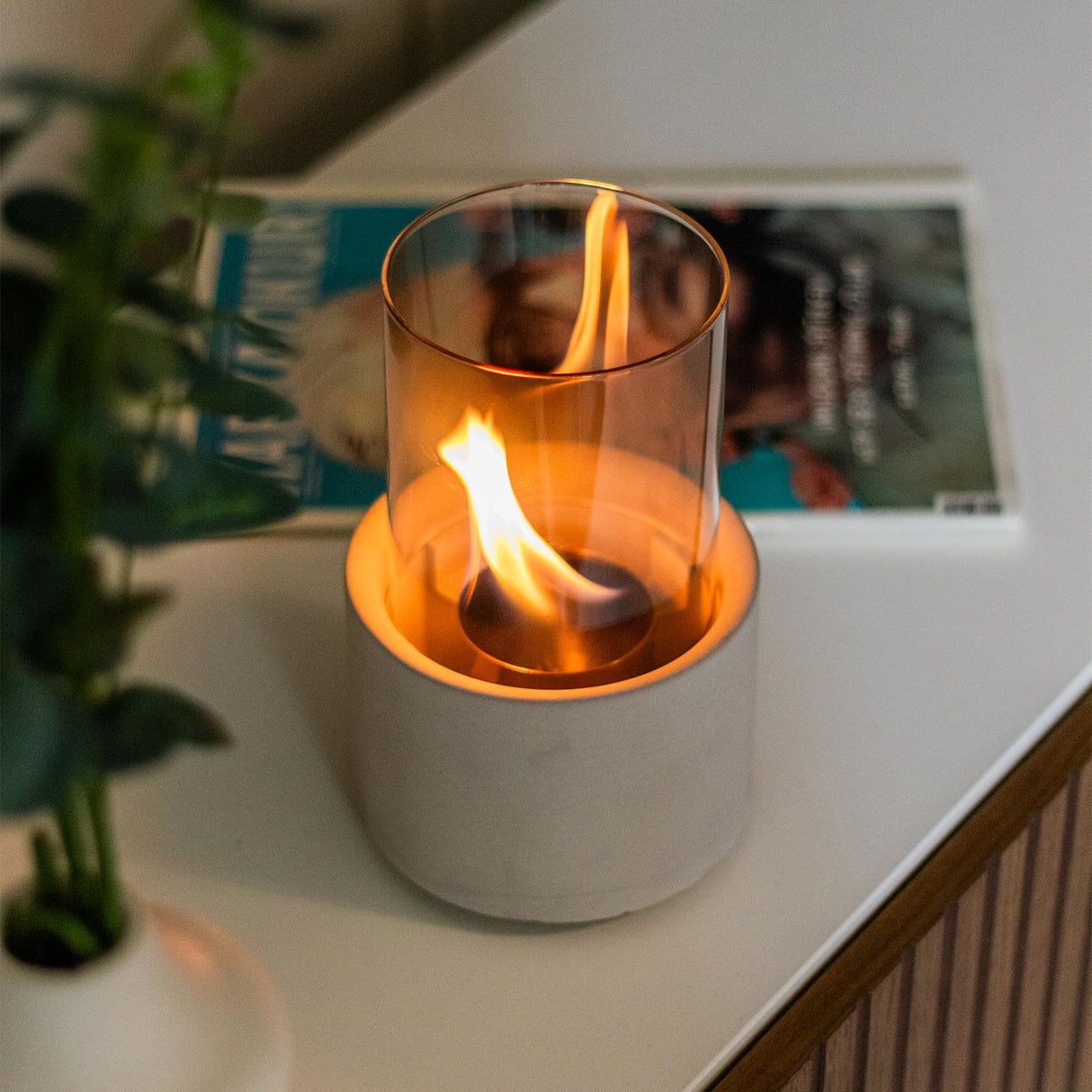 PURE-Fire v.5 Beton Şömine + 1 Litre Tabart Fire Şömine Yakıtı (Hediye)
