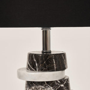 Round Mix Mermer Abajur