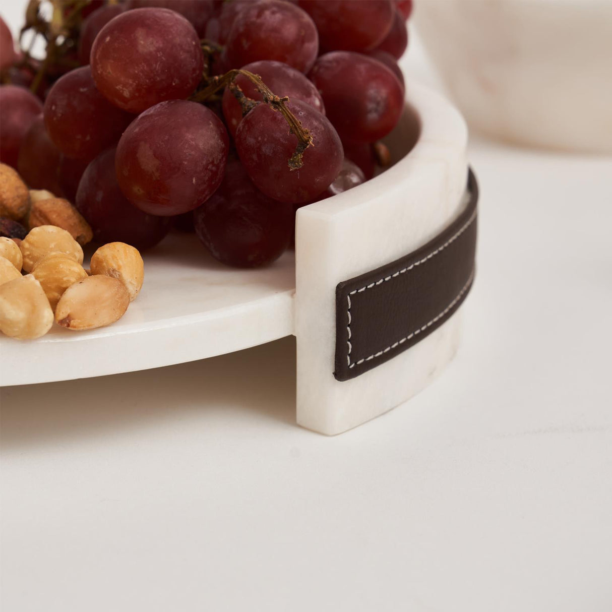 Solid Nappa Mermer Sunum Tepsisi