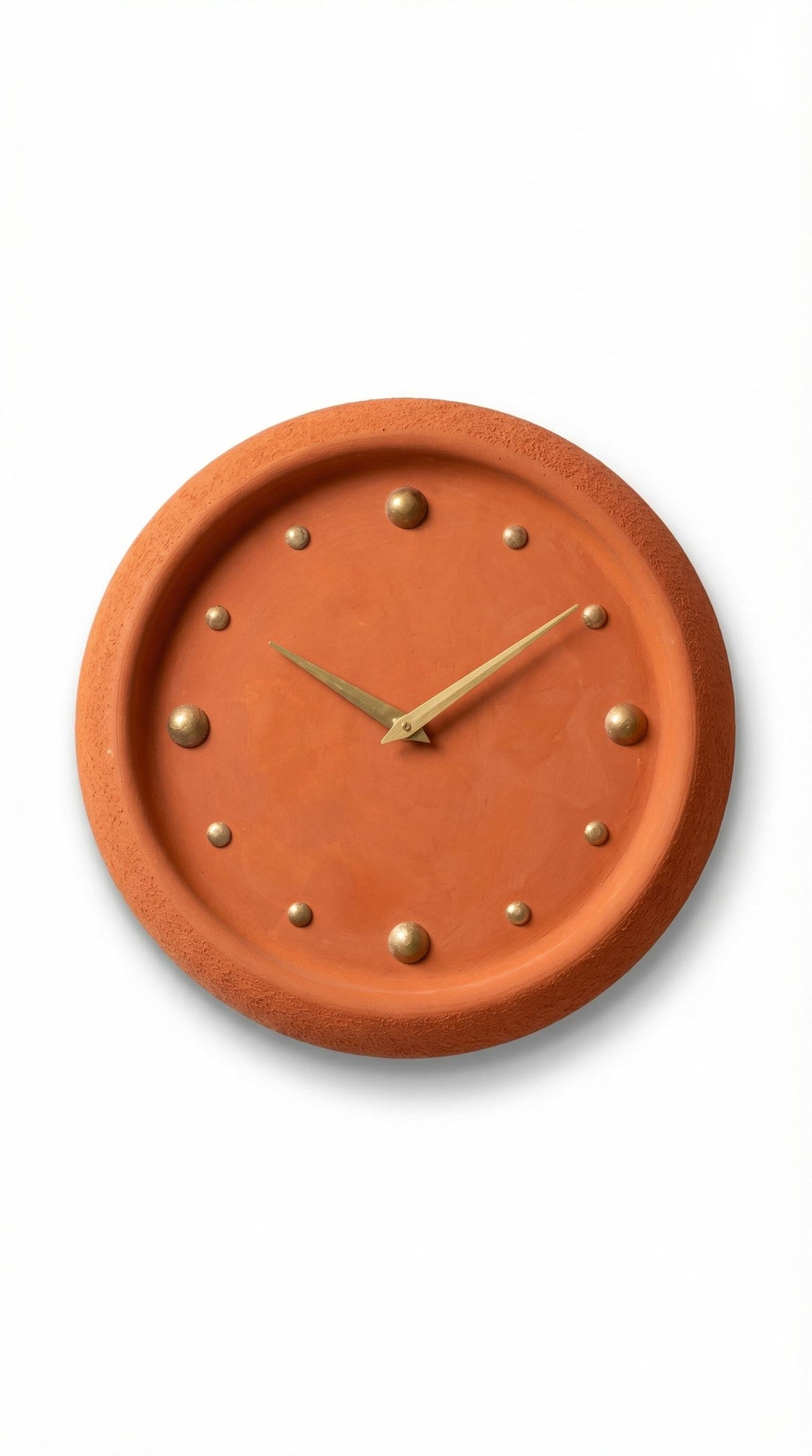 Sovo Beton Duvar Saati 28cm Kırmızı - Chappal