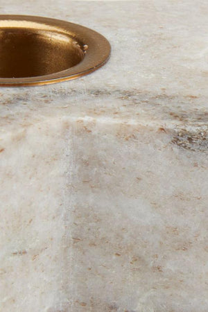 Star Marble Candlestick