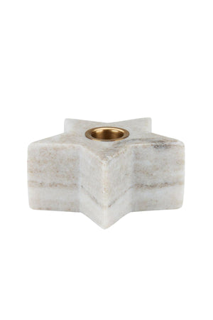 Star Marble Candlestick