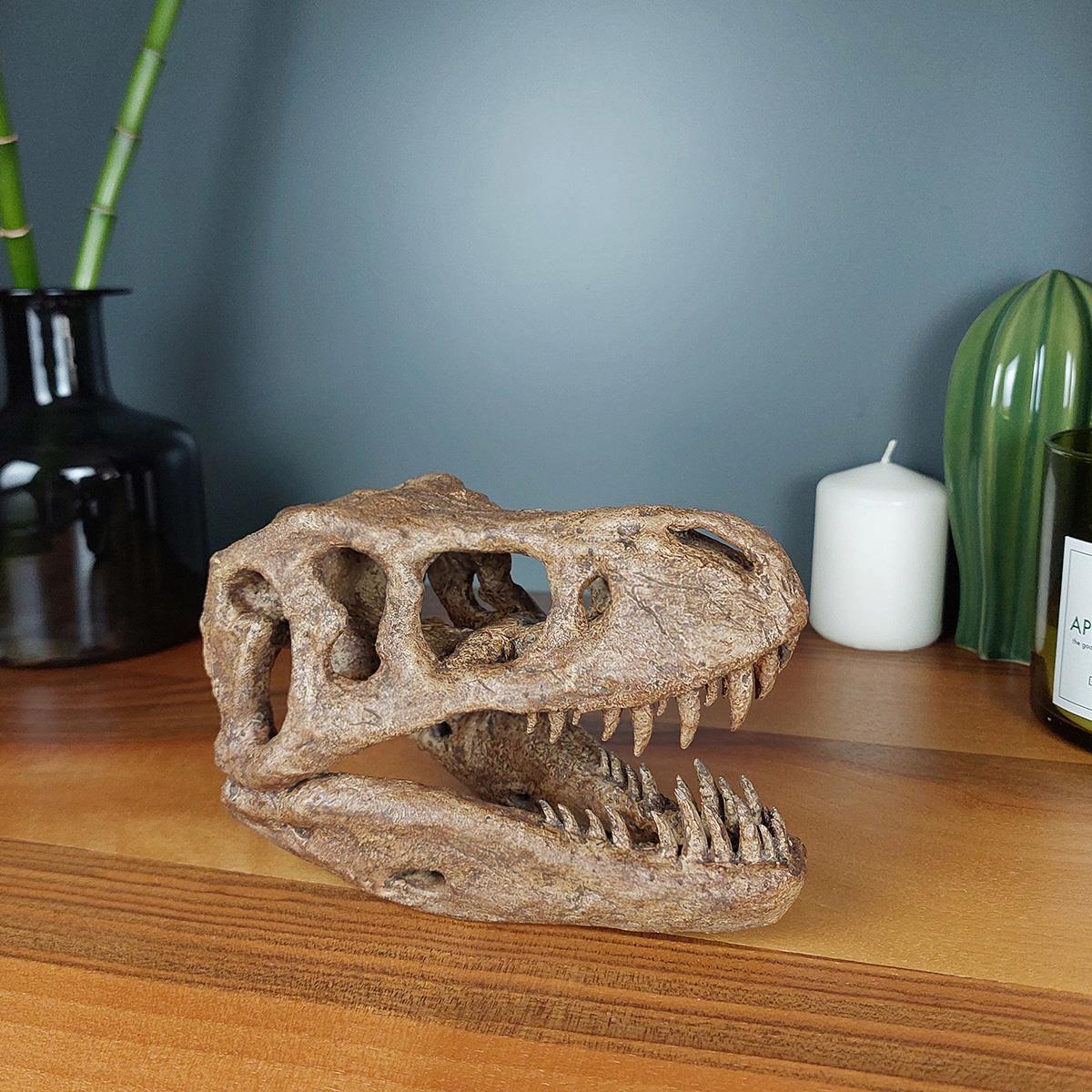 T-Rex Mini Seramik Heykel