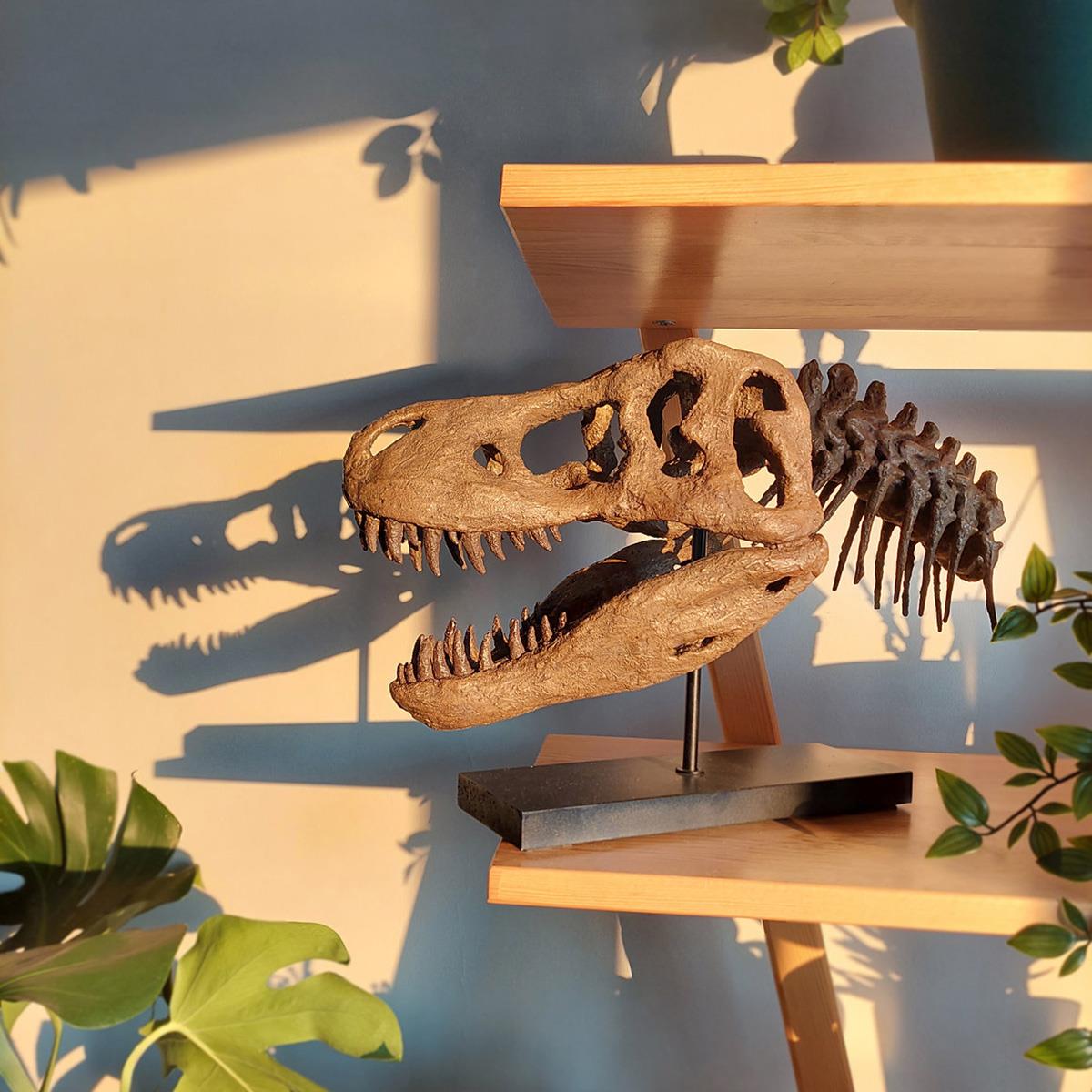 T-Rex (Omurgalı) Seramik Heykel