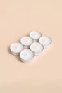 Tealight Mum Beyaz 6 Adet - Chappal