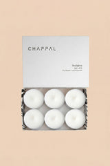 Tealight Mum Beyaz 6 Adet üçüncü görsel - Chappal