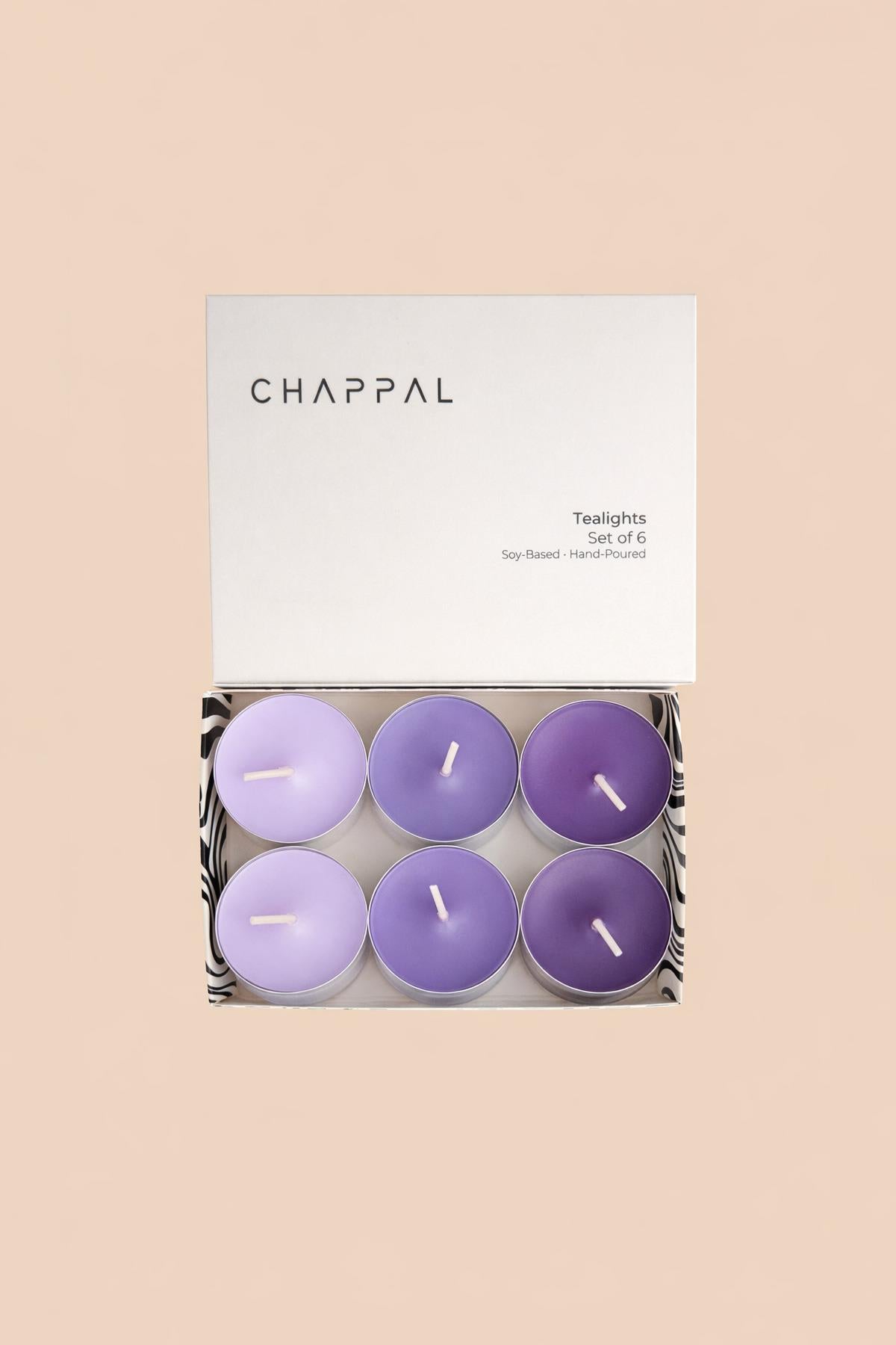 Tealight Mum Lavanta 6 Adet - ürün görseli 5 | CHAPPAL