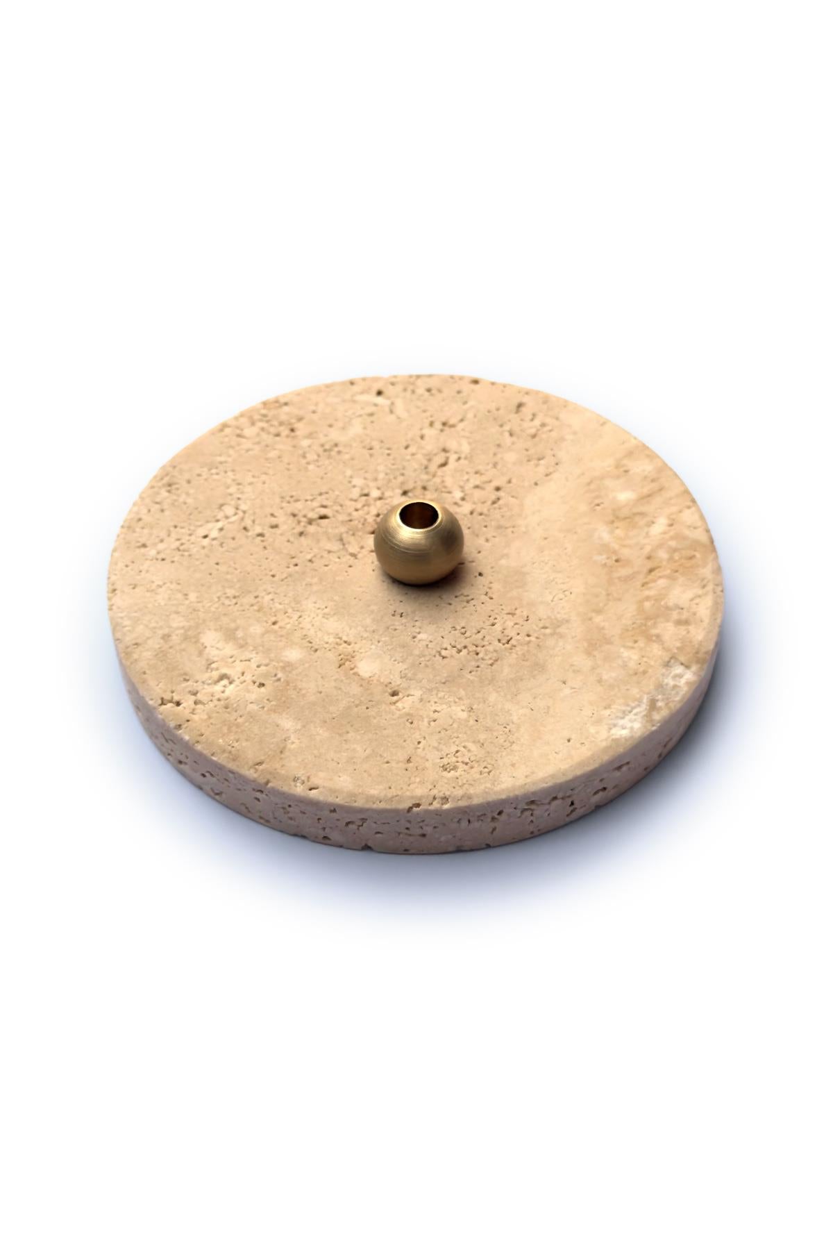 Travertine Stick Incense Burner