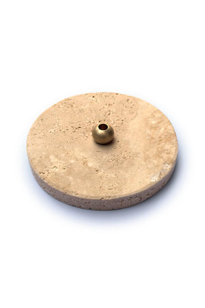 Travertine Stick Incense Burner