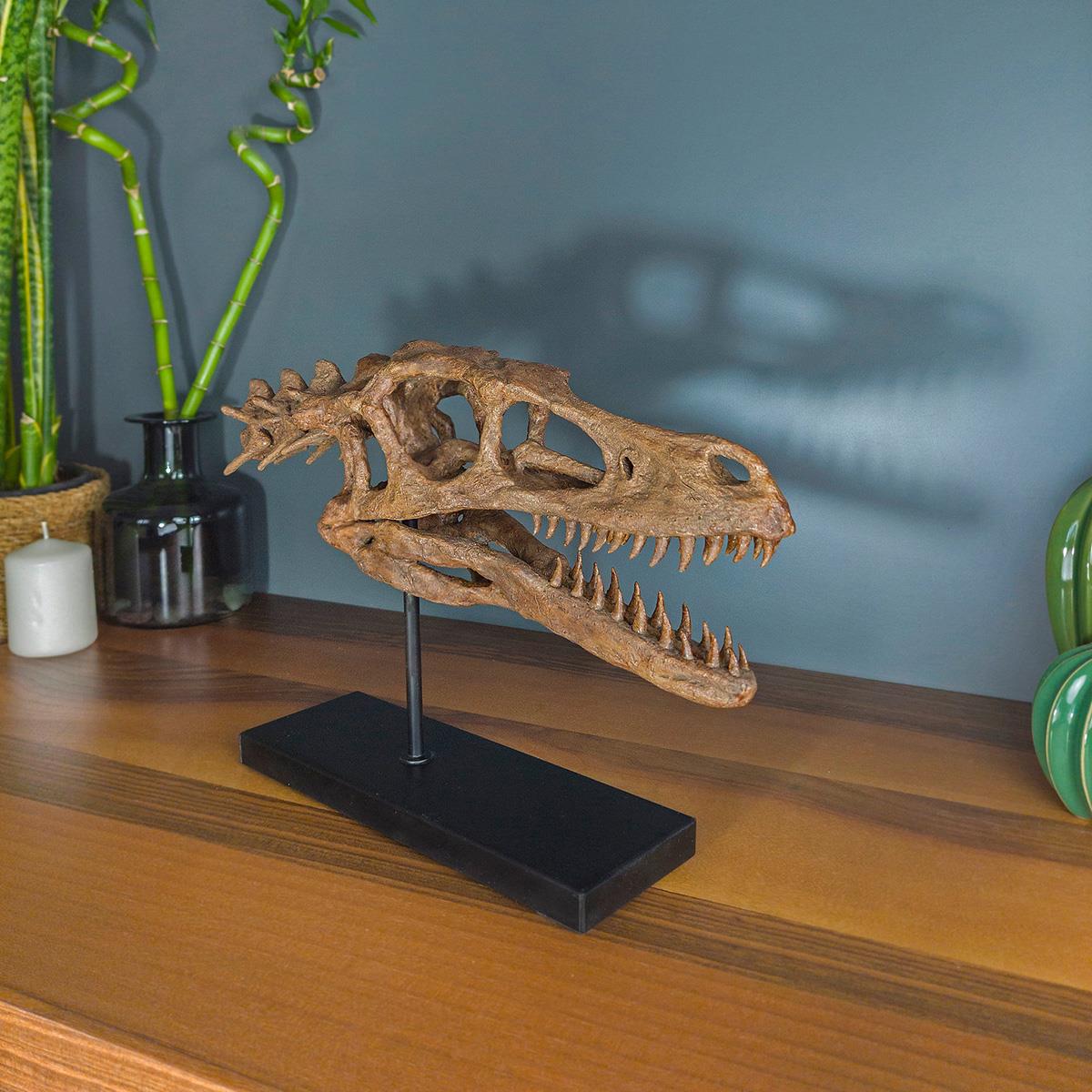 Velociraptor (Omurgalı) Seramik Heykel
