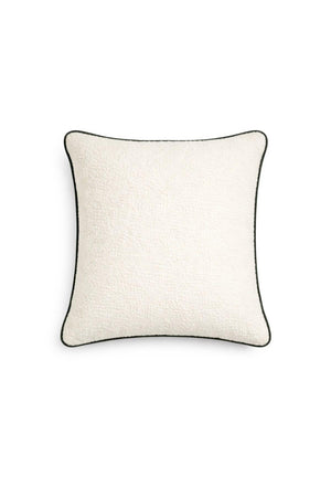 Yeşil Biyeli Beyaz Teddy Kırlent