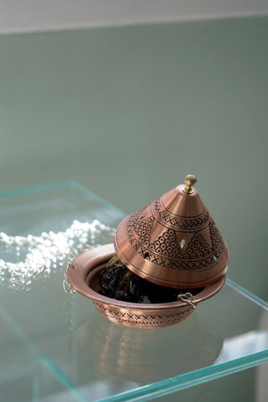 Copper Incense Burner with Chain